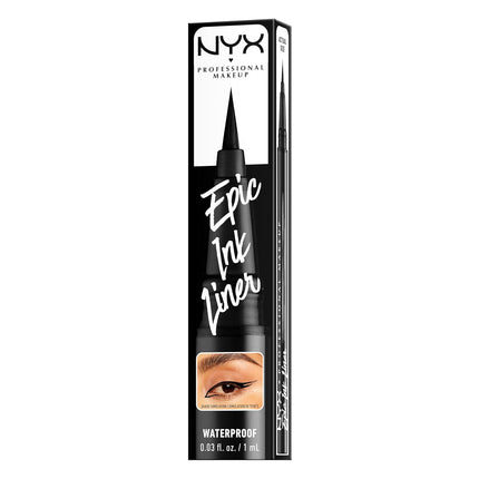 Epic Ink Liner, Waterproof Liquid Eyeliner - Black (Pack of 2), Vegan Formula - STYIEN
