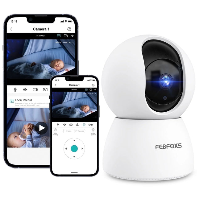 2K Baby Monitor Indoor Security Camera for Home Security - STYIEN