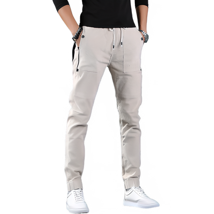 Mens Autumn Corduroy Pants Fashionable Casual Joggers Trousers For Everyday Wardrobe Comfort - STYIEN