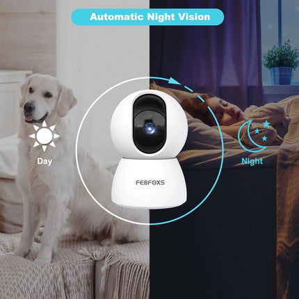 2K Baby Monitor Indoor Security Camera for Home Security - STYIEN