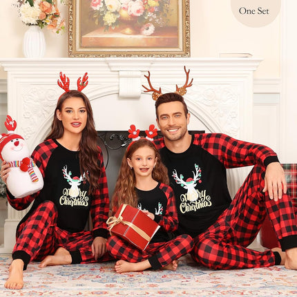 Family Christmas Pjs Matching Sets Christmas Pajamas for Family Xmas Jammies Set Christmas Holiday Sleepwear