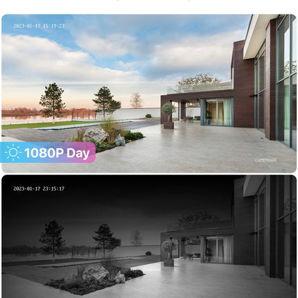 3K Lite H.265+ Home Security Camera System,5Mp Lite 8 Channel Surveillance DVR and 4 X 1080P Weatherproof CCTV Dome Camera Outdoor Indoor with 80Ft Night Vision, Motion Alerts, NO Hard Drive - STYIEN