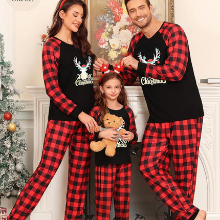 Family Christmas Pjs Matching Sets Christmas Pajamas for Family Xmas Jammies Set Christmas Holiday Sleepwear