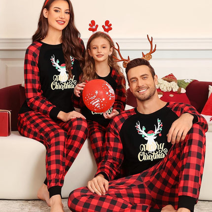 Family Christmas Pjs Matching Sets Christmas Pajamas for Family Xmas Jammies Set Christmas Holiday Sleepwear