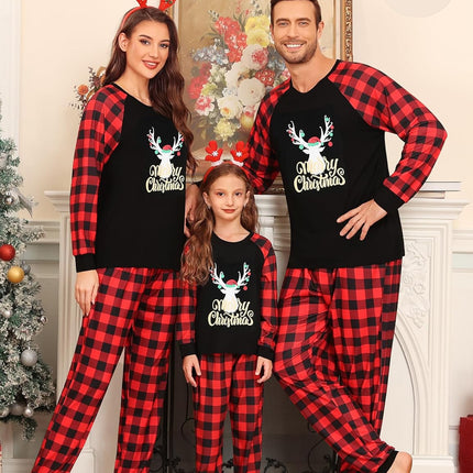 Family Christmas Pjs Matching Sets Christmas Pajamas for Family Xmas Jammies Set Christmas Holiday Sleepwear