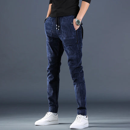 Mens Autumn Corduroy Pants Fashionable Casual Joggers Trousers For Everyday Wardrobe Comfort - STYIEN