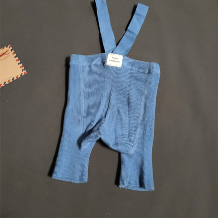 Baby Suspender Shorts INS High Waist Suspender Shorts Spanish Baby Big Ass Leggings Tight Suspenders - STYIEN
