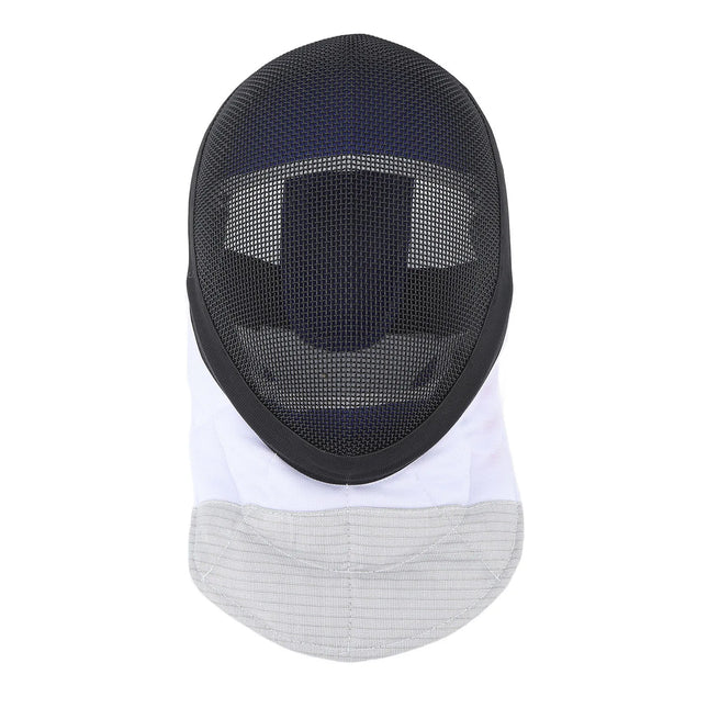 Fencing Sports Mask Fencing Protective Helmet with Padded Bib for Daily Practice and Competition Black Fencing Protective Gear - STYIEN