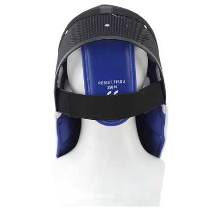 Fencing Sports Mask Fencing Protective Helmet with Padded Bib for Daily Practice and Competition Black Fencing Protective Gear - STYIEN