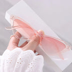 Sunglasses / pink-Gradient pink