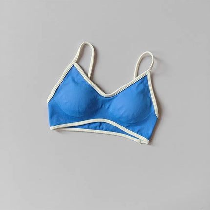 Women's Sexy Seamless Sports Bra padded  Backless Fitness Bra Workout Tops Gym Yoga Crop Top Sport Bra Fitness Sports Bras - STYIEN