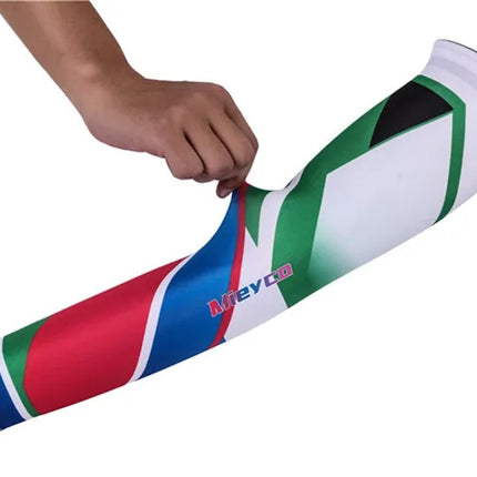 2025 Elastic Gym Sport Basketball Arm Sleeve for Men Women Mieyco Elbow Support Sun UV Protection Sports Gear Mangas Para Brazo - STYIEN