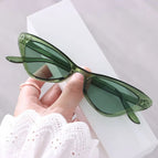 Sunglasses / Clear green-Green
