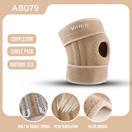 1PC Sports Kneepad Men Women Pressurized Elastic Knee Pads Arthritis Joints Protector Fitness Gear Volleyball Brace Protector - STYIEN