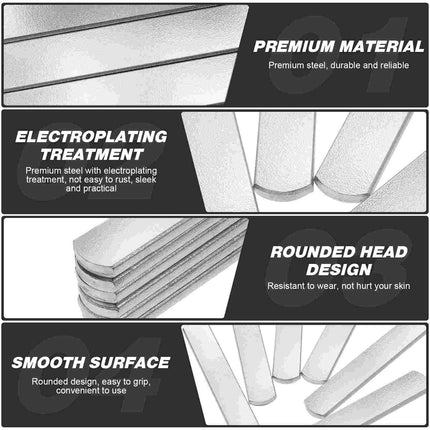 6Pcs Steel Weighted Plates For Vest Fitness Accessories Strength Training Equipment WeightBearing Exercise Body Building Gear - STYIEN