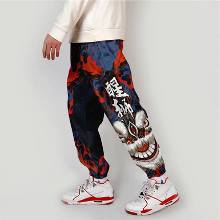 3D Chinese Style Good And Evil Sweatpants Unisex Fitness Joggers Anime Trousers High Street Casual Pants Sweatpants - STYIEN