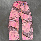 XL / pink camo sweatpants