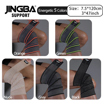 1PCS High Elastic Bandage Knee Support Pads Leggings Kneepad Anti-sprain Medical Protective Gear Warm Running Outdoor Sports - STYIEN