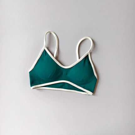 Women's Sexy Seamless Sports Bra padded  Backless Fitness Bra Workout Tops Gym Yoga Crop Top Sport Bra Fitness Sports Bras - STYIEN