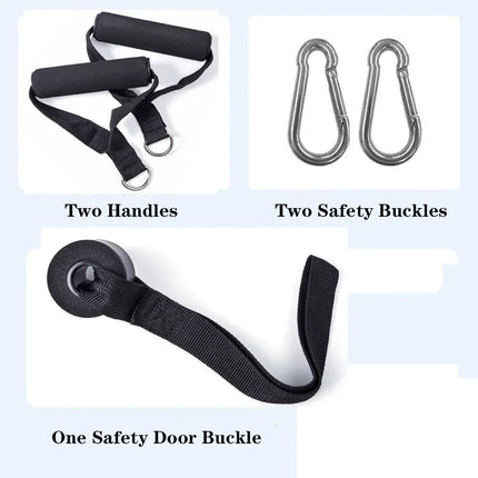 Bold Sports Elastic Belt Pull-Up Auxiliary Men's And Women's Gym Pilates Exercise Equipment Rubber Fitness Resistance Belt - STYIEN