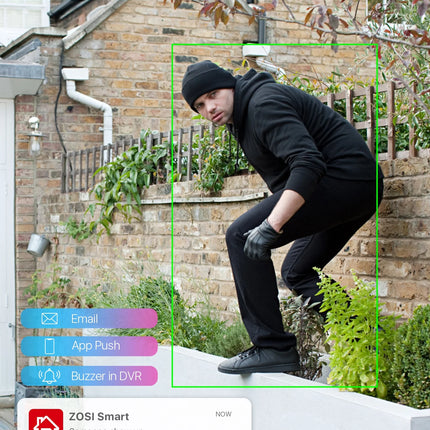 3K Lite H.265+ Home Security Camera System,5Mp Lite 8 Channel Surveillance DVR and 4 X 1080P Weatherproof CCTV Dome Camera Outdoor Indoor with 80Ft Night Vision, Motion Alerts, NO Hard Drive - STYIEN