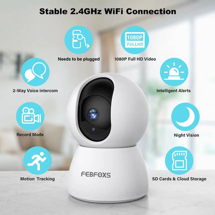 2K Baby Monitor Indoor Security Camera for Home Security - STYIEN